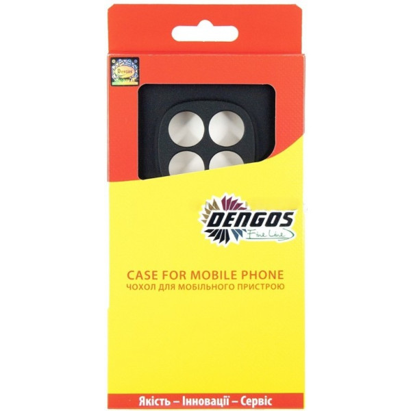 Фото - Чохол для смартфону DENGOS Carbon for Xiaomi Redmi Note 15 Pro 5G Black (DG-TPU-CRBN-253)