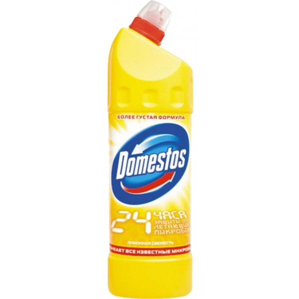 Фото - Засіб для чищення унітазу Domestos Цитрусовая Свежесть 1 л (65413889/8717163094921) Фото - Засіб для чищення унітазу Domestos Цитрусовая Свежесть 1 л (65413889/8717163094921)