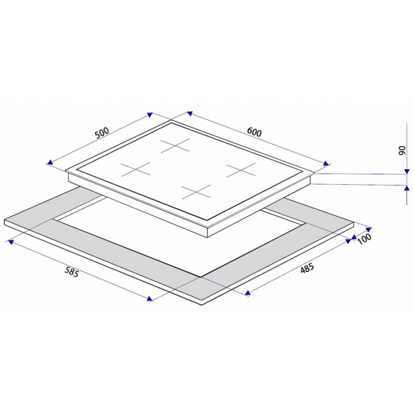 Фото - Варочная панель комбинированная Minola MKM 63515 I
