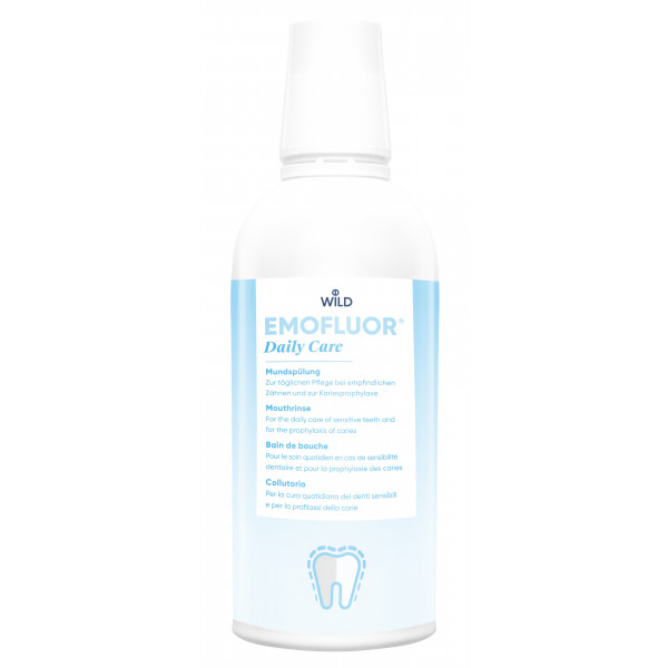 Фото - Ополіскувач для порожнини рота Dr. Wild Emofluor Daily Care 500 мл (11.1424)
