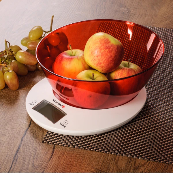 Фото - Весы кухонные ViLgrand VKS-533C Red