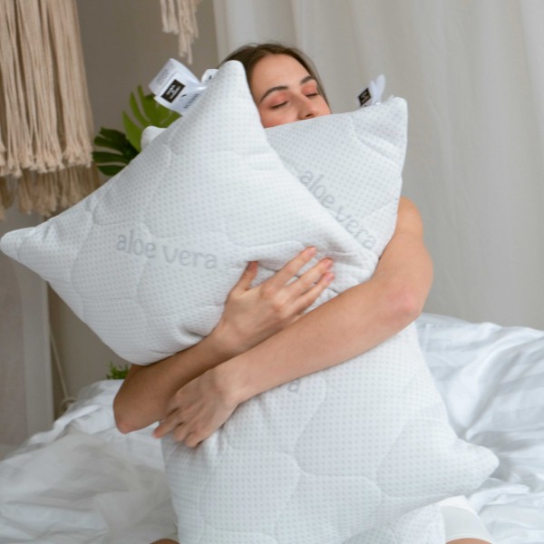 Фото - Подушка стандартна MirSon №862 Alberto Eco-Soft Hand made 50х70 см (2200003196849)