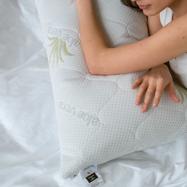 Фото - Подушка стандартная MirSon №860 Alberto Eco-Soft Hand made 60х60 см (2200003197884)
