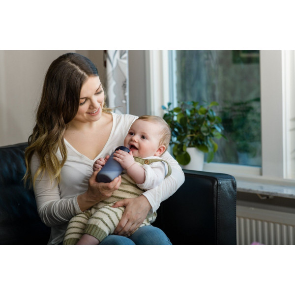 Фото - Бутылочка для кормления Everyday Baby термочувствительная 150 мл., черничная (10205)