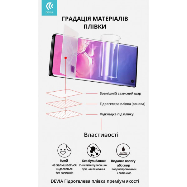 Фото - Захисна плівка для смартфону DEVIA for Realme C53 (DV-RLM-C53)