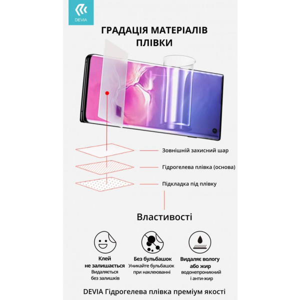 Фото - Захисна плівка для смартфону DEVIA for Samsung Galaxy A05 матова (DV-SM-A05M)