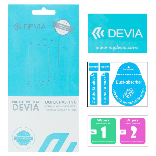 Фото - Захисна плівка для смартфону DEVIA for Samsung A25 двостороння (DV-SM-A25FB)