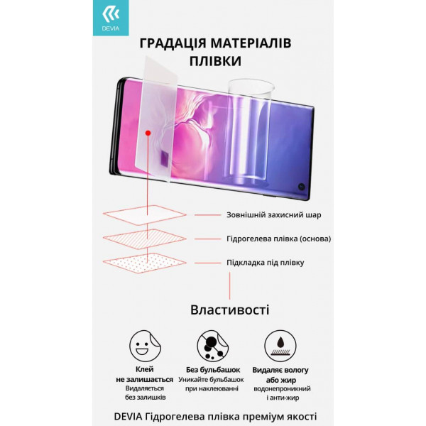 Фото - Захисна плівка для смартфону DEVIA for ZTE Blade L9 матовая (DV-ZT-BDAL9M)