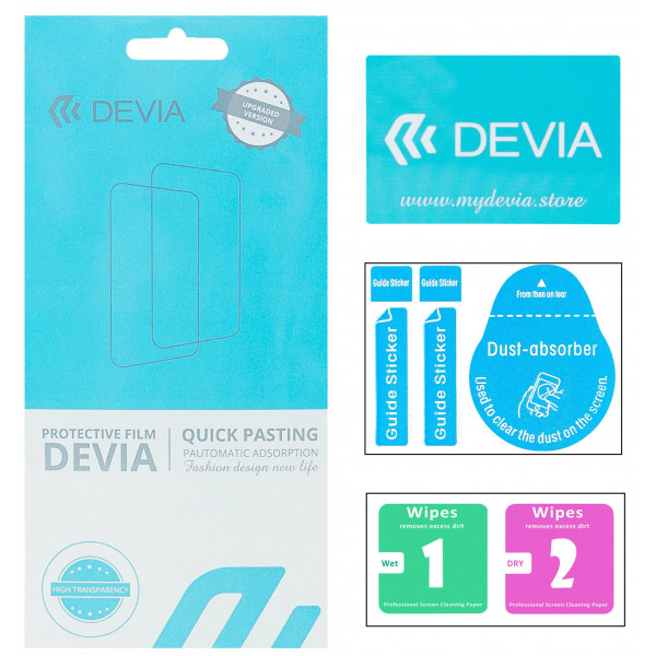 Фото - Захисна плівка для смартфону DEVIA for ZTE Blade L9 матовая (DV-ZT-BDAL9M)