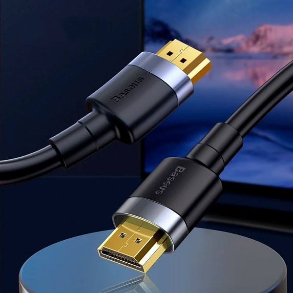 Фото - Кабель HDMI Baseus M-M Cafule 4K 1 m (CADKLF-E01)