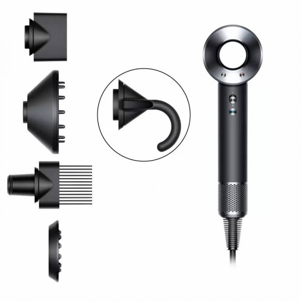 Фото - Фен Dyson HD07 черный (386816-01) Фото - Фен Dyson HD07 черный (386816-01)