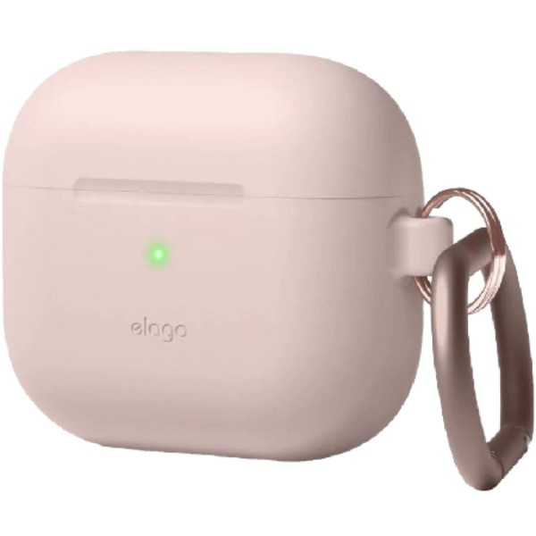 Фото - Чехол для наушников Elago Hang Silicone Case Sand Pink for Airpods 3rd Gen (EAP3HG-HANG-SPK) Фото - Чехол для наушников Elago Hang Silicone Case Sand Pink for Airpods 3rd Gen (EAP3HG-HANG-SPK)