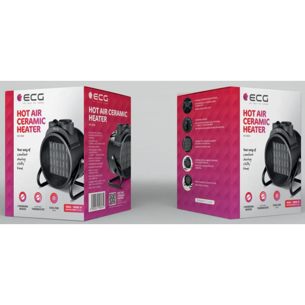 Фото - Тепловентилятор ECG HH 3010