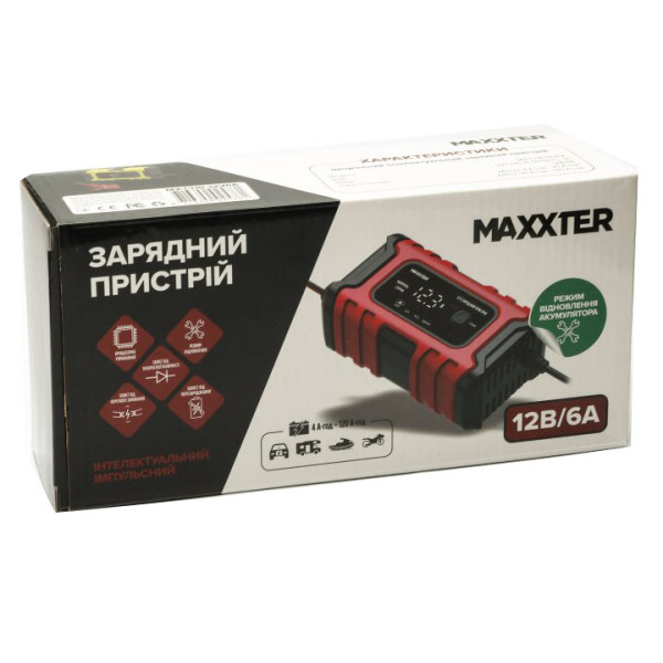 Фото - Зарядний пристрій для авто EnerGenie MX-CHR-12V6A