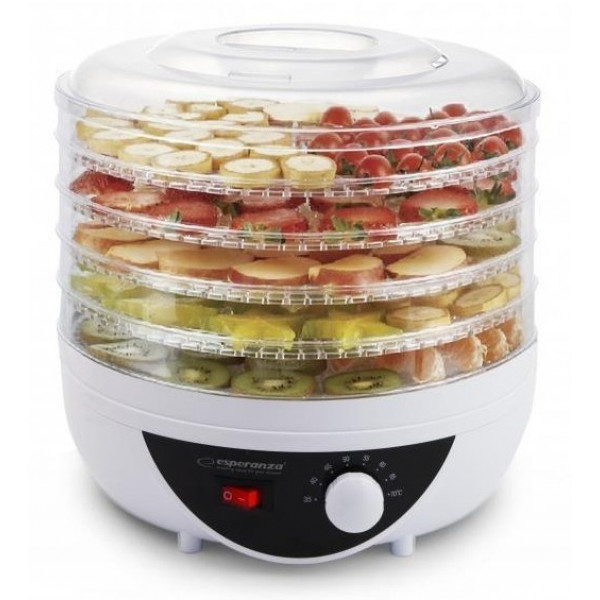 Фото - Сушарка для фруктів та овочів Esperanza Food Dehydrator EKD002