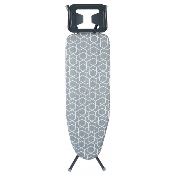 Фото - Гладильная доска Eurohome NAVY основа метал.сетка 30*90 см абстракция серая