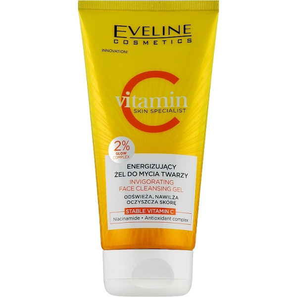 Фото - Гель для вмивання EVELINE VITAMIN C 150 мл (5903416070429)