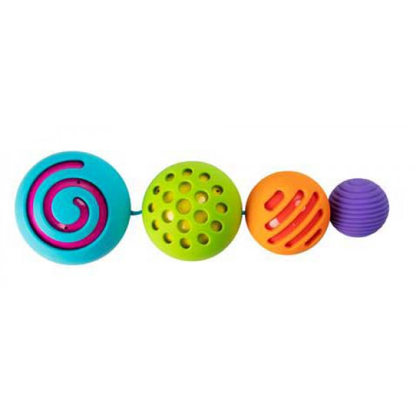 Фото - М'ячик для малюка Fat Brain Toys сенсорна Омбі Oombee Ball Сфери (F230ML)