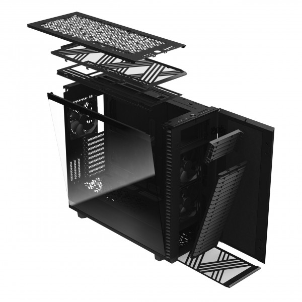 Фото - Корпус Fractal design ATX без БП Define 7 XL Black TG Light Tint (FD-C-DEF7X-02)