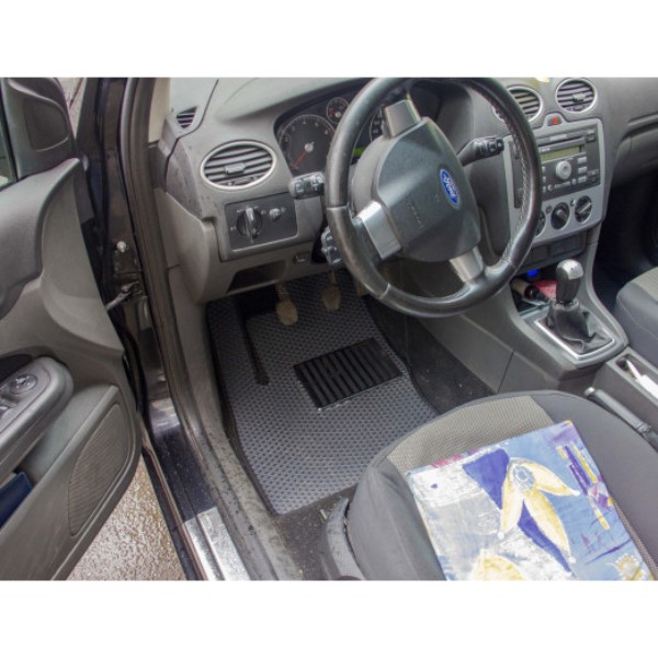 Фото - EVA коврики в салон авто EVAtech для Focus (C307) 5-doors MT Ford 2005-2010 2 поколение Htb EU FD32209CV5TL2RGB