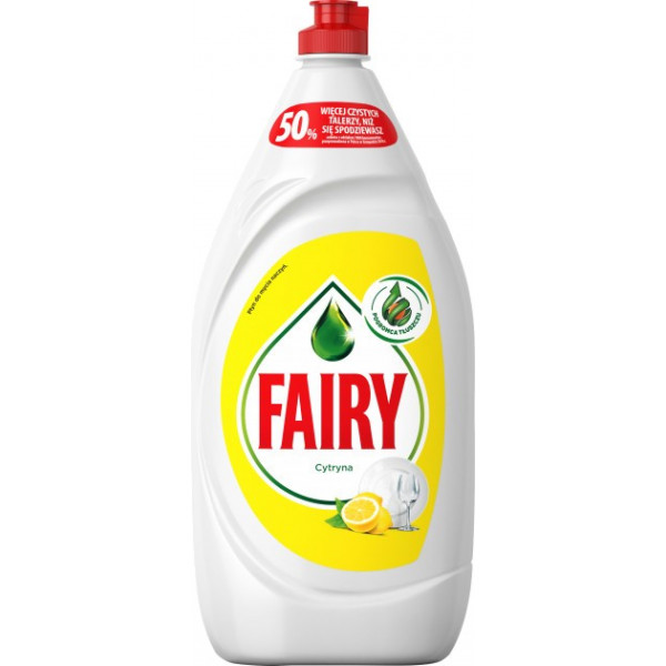 Фото - Засіб для ручного миття посуду Fairy Лимон 1,35 л
