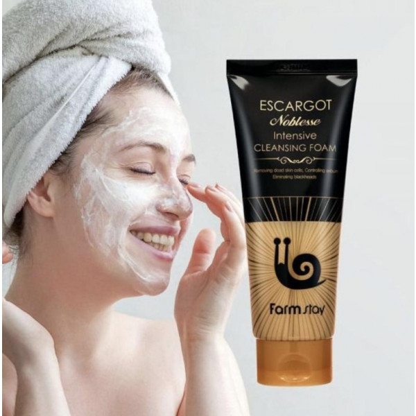 Фото - Пілінг для обличчя Farm Stay Escargot Noblesse Intensive Peeling Gel 180 мл (8809469770040)
