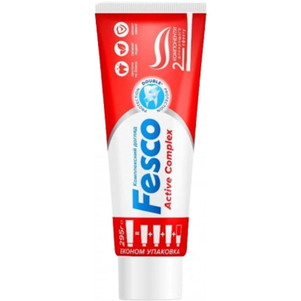 Фото - Зубна паста Fesco Active Complex 250 мл (4823098414049)