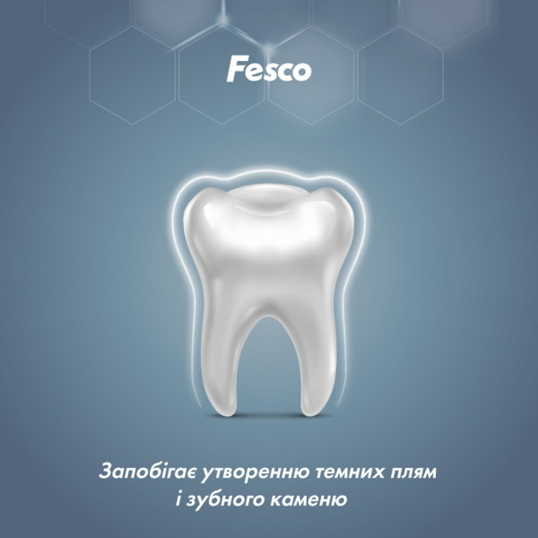 Фото - Зубна паста Fesco Charcoal 250 мл (4823098414056)