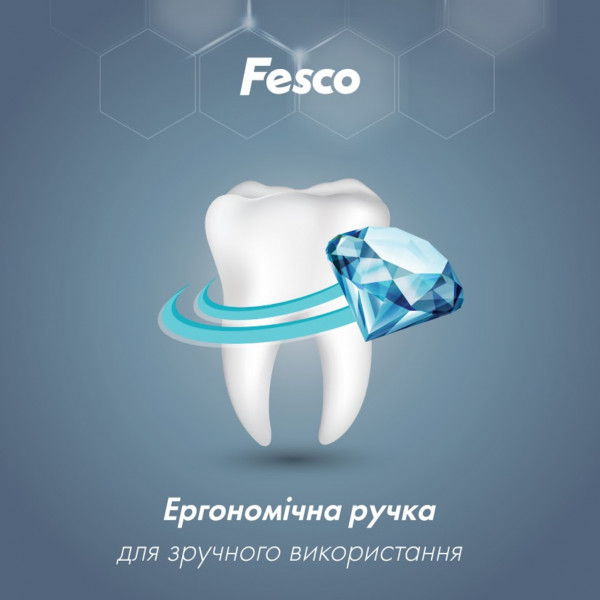 Фото - Зубна щітка Fesco Complete Medium Red