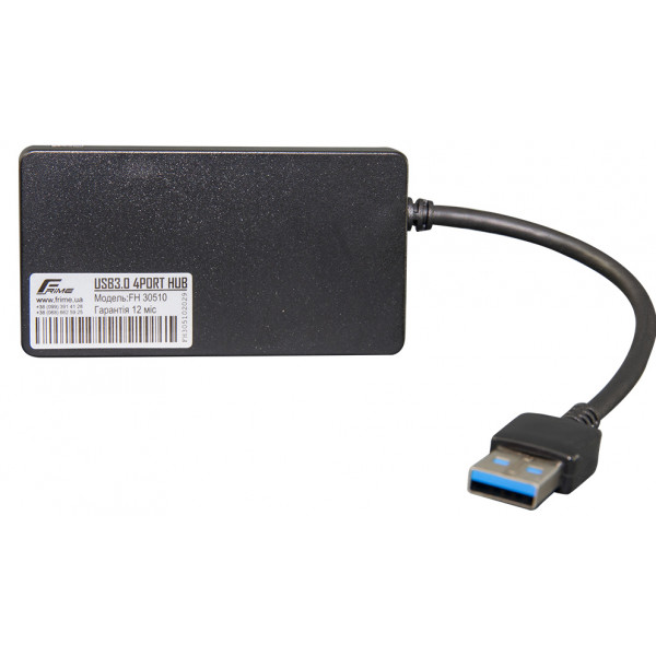 Фото - Хаб USB Frime 4хUSB 3.0 Black (FH-30510)