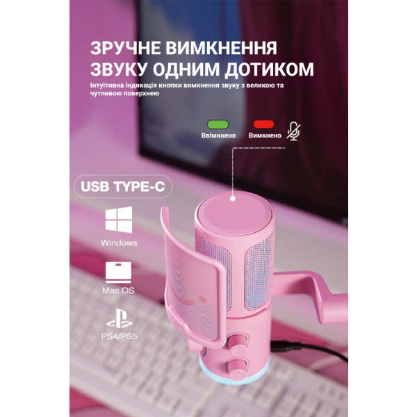 Фото - Мікрофон до комп'ютера Fifine TAM6P