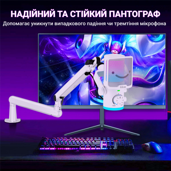Фото - Микрофон для компьютера проводной Fifine TAM6W