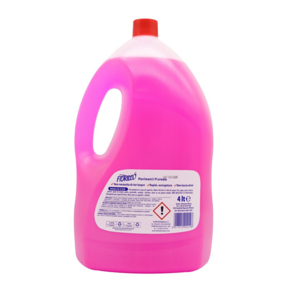 Фото - Засіб по догляду за підлоговими покриттями Fiorillo FFloral Freshness 4 л (FFDFF4000)