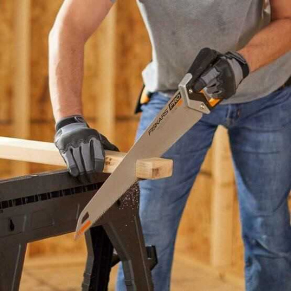 Фото - Ножовка Fiskars PowerTooth 7 TPI 550 мм (1062916)