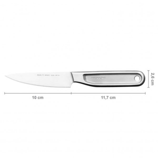 Фото - Ніж для овочів Fiskars All Steel (1062887)