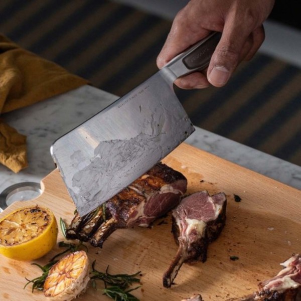 Фото - Нож сантоку Fiskars Cleaver All Steel (1062885)