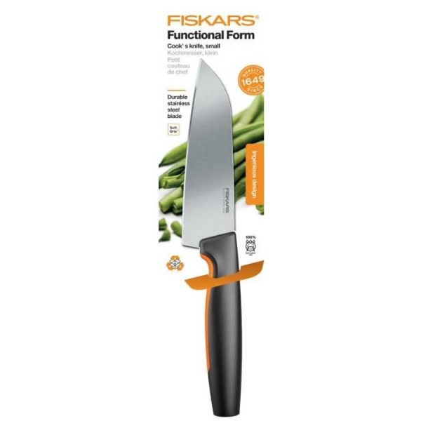 Фото - Ніж кухонний Fiskars FF для шеф-кухаря маленький FF (1057541)