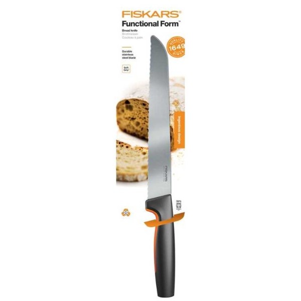 Фото - Ніж для хліба Fiskars FF (1057538)