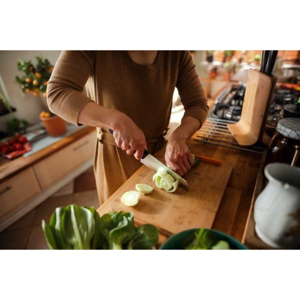 Фото - Нож кухонный Fiskars FF Santoku (1057536)