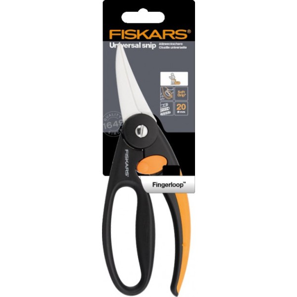 Фото - Ножиці садові Fiskars Fingerloop SP45 (1001533)