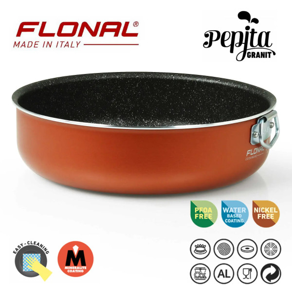 Фото - Форма для приготування Flonal Pepita Granit 24 см (PGFTO2450)