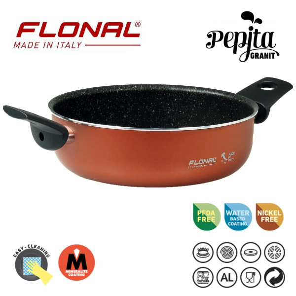 Фото - Сотейник Flonal Pepita Granit 28 см (PGFTE2850)