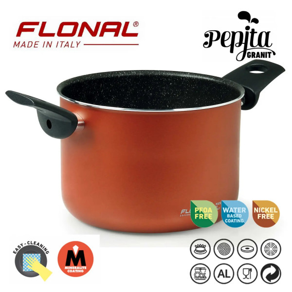 Фото - Каструля Flonal Pepita Granit 2,2 л (PGFPE1850)