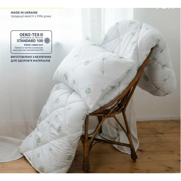 Фото - Ковдра всесезонна двоспальна євро ТЕП DREAM COLLECTION BAMBOO 200х210 см (1-04219_00000)