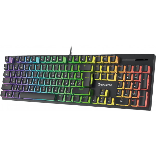 Фото - Клавіатура дротова ігрова GamePro MK85R Red
