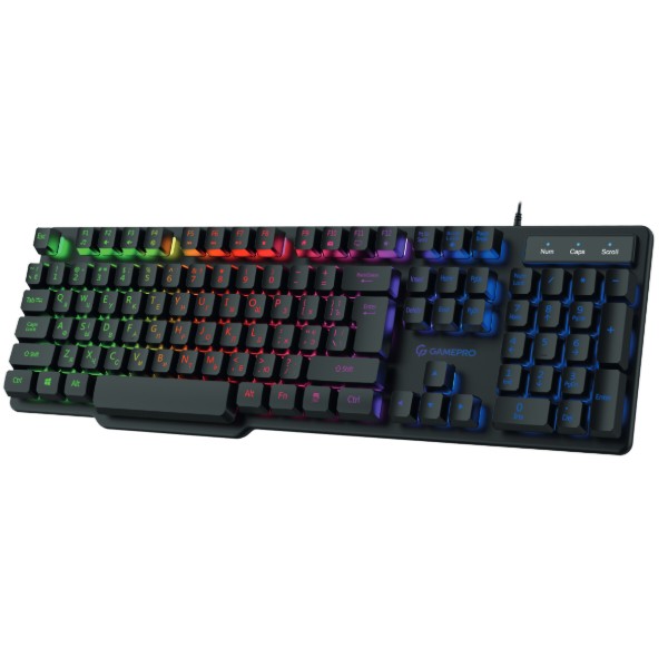 Фото - Клавіатура дротова ігрова GamePro RGB (GK380)