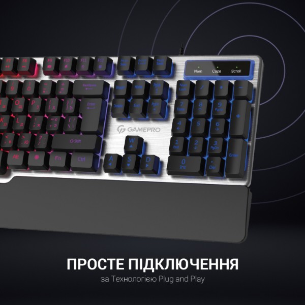 Фото - Клавиатура проводная игровая GamePro Stinger (GK599)