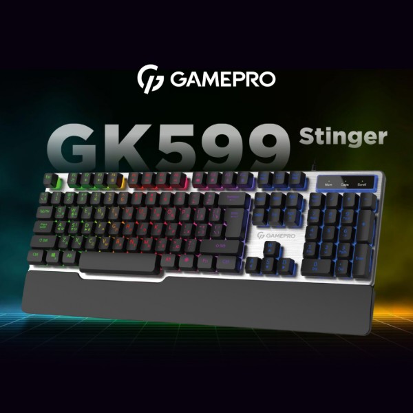 Фото - Клавиатура проводная игровая GamePro Stinger (GK599)