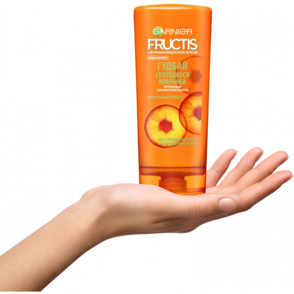 Фото - Бальзам для волосся Garnier FRUCTIS Гудбай посічені кінчики 200 мл