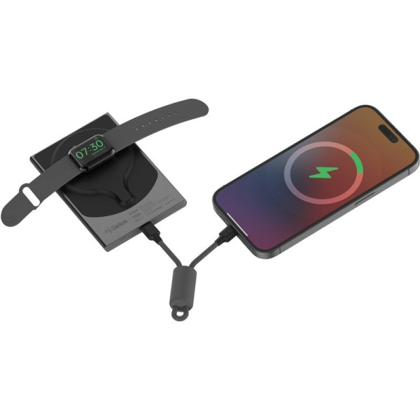Фото - Батарея мобільна Gelius Eclipse Magnetic Wireless Charge GP-WC014 15W 5000mAh (100079)